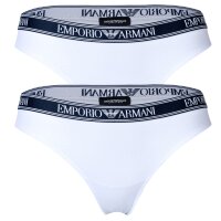 EMPORIO ARMANI Women Brazilian Briefs 2-Pack - Slips,...