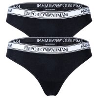 EMPORIO ARMANI Women Brazilian Briefs 2-Pack - Slips,...