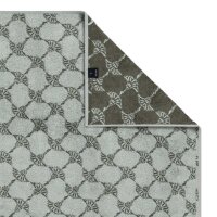 JOOP! Duschtuch Classic Cornflower Frottierkollektion - 80x150 cm, Walkfrottier Salbei