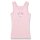 Sanetta girl shirt, undershirt without arm, tank top - horses, 104-140 - pink/white