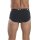 adidas Herren Slip, 3er Pack - Briefs, Active Flex Cotton, Logo, einfarbig Schwarz S