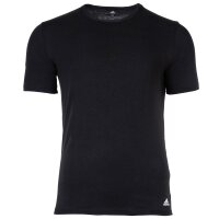 adidas Herren T-Shirt, 3er Pack - Active Core Cotton, Rundhals, Crew Neck, uni Schwarz S