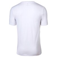adidas mens t-shirt, 3-pack - Active Core Cotton, V-neck, plain White S (Small)