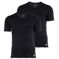 adidas mens T-shirt, 2-pack - Active Flex Cotton, V-neck,...