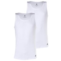 adidas mens tank top, 2-pack - Active Flex Cotton, vest, sleeveless, solid colour