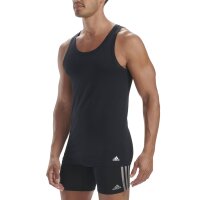 adidas Herren Tank Top, 2er Pack - Active Flex Cotton, Unterhemd, ärmellos, uni Schwarz L