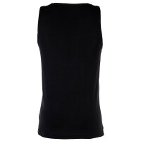 adidas mens tank top, 2-pack - Active Flex Cotton, vest, sleeveless, solid colour Black L (Large)