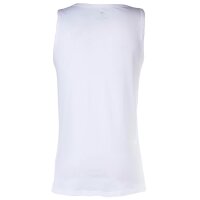adidas Herren Tank Top, 2er Pack - Active Flex Cotton, Unterhemd, ärmellos, uni Weiß L