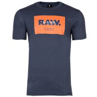 G-STAR RAW Herren T-Shirt - Raw. hd r t, Rundhals, Logo, Organic Cotton, einfarbig