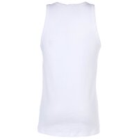 VERSACE Mens Tank Top - TOPEKA, Undershirt, Round Neck, Stretch Cotton, Solid Color White M (Medium)