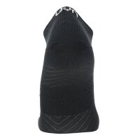 UYN Unisex Sneaker Socken, 2er Pack - Essentials Sneaker Socken, Logo, einfarbig Schwarz 42-44