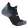 UYN Herren Running Sneaker Socken - 2IN Socks, Socken, Polyamide, Logo Schwarz/Grau/Türkis 35-38