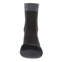UYN Mens Trekking Socks - 2IN Merino Socks, Hiking Socks, Merino, Logo Black/Grey 39-41