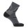 UYN Herren Trekking Socken - 2IN Merino Socks, Wandersocken, Merino, Logo Schwarz/Grau 39-41