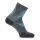 UYN Womens Trekking Socks - 2IN Merino Socks, Hiking Socks, Merino, Logo Gray / turquoise 39-40