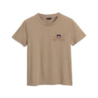 GANT Damen T-Shirt - Archive Shield, Rundhals, kurzarm,...