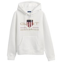GANT Damen Hoodie - Archive Shield Sweat Hoodie, Kapuzen-Pullover, Logo, uni