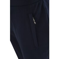 hajo ladies homewear trousers - jogging trousers, Klima-Komfort, interlock, cotton mix Blue 4XL (XXXX-Large)