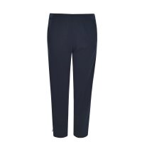 hajo Damen Homewear Hose - Funktions-Rehahose, Jogging, Klima-Komfort, Cotton-Mix Blau L