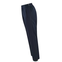 hajo ladies homewear trousers - functional rehab trousers, jogging, Klima-Komfort, cotton mix Blue L (Large)
