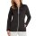 hajo Damen Homewear Jacke - Freizeit, Klima-Komfort, Stretch Cotton-Mix, uni Schwarz 2XL