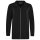 hajo Ladies Homewear Jacket - Leisure, Klima-Komfort, stretch cotton mix, plain Black 2XL (XX-Large)