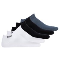 BOSS Mens Sneaker Socks, 5-Pack - Socks, Cotton Mix, plain, short