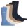 BOSS Mens Socks, 5-Pack - Short Socks, Cotton, Multipack, solid color