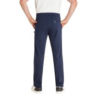 hajo Herren Homewear Hose - Jogginghose, stay fresh, Stretch Cotton-Mix, uni Blau L