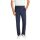 hajo mens homewear trousers - jogging trousers, stay fresh, stretch cotton mix, uni Blue L (Large)