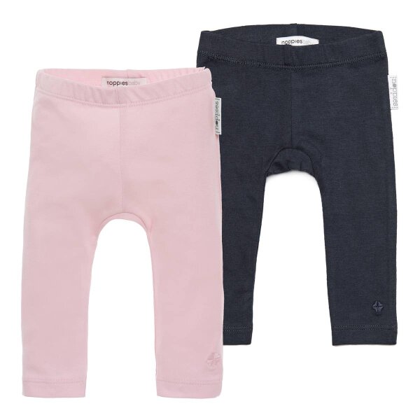 noppies Baby Leggings, 2er Pack - Naavah, Mädchen, Organic Cotton Stretch, 56-74