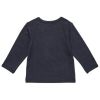 noppies Baby Shirt - Hester, Unisex, Long Sleeve, Organic Cotton Stretch, Plain, 56-74 Grey 56