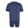 hajo mens pyjama set - shorty, short-sleeved, climate-light, cotton mix