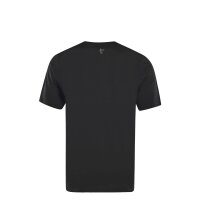 hajo Herren T-Shirt, 2er Pack - Basic, Kurzarm, V-Ausschnitt, Baumwolle, uni Schwarz S