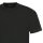 hajo Herren T-Shirt, 2er Pack - Basic, Kurzarm, Rundhals, Baumwolle, uni Schwarz S
