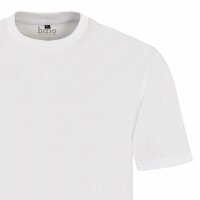hajo Herren T-Shirt, 2er Pack - Basic, Kurzarm, Rundhals, Baumwolle, uni Weiß 6XL
