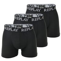 REPLAY Herren Boxershorts, 3er Pack - Unterhosen,...