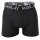 REPLAY Herren Boxershorts, 3er Pack - Unterhosen, Baumwolle, Logo, einfarbig Schwarz/Grau/Weiß M