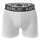 REPLAY Herren Boxershorts, 3er Pack - Unterhosen, Baumwolle, Logo, einfarbig Schwarz/Grau/Weiß L