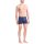 REPLAY Herren Boxershorts, 3er Pack - Unterhosen, Baumwolle, Logo, einfarbig Schwarz/Grau/Blau L