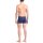 REPLAY Herren Boxershorts, 3er Pack - Unterhosen, Baumwolle, Logo, einfarbig Schwarz/Grau/Blau L