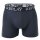 REPLAY Herren Boxershorts, 3er Pack - Unterhosen, Baumwolle, Logo, einfarbig Dunkelblau XL