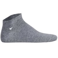 TOM TAILOR Unisex Socks, 4-Pack - Basic, Sneaker Socks, unicoloured Gray 43-46