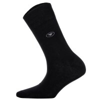 TOM TAILOR 3er Pack Damen Socken - Basic, einfarbig Schwarz 35-38