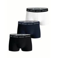 BJÖRN BORG Herren Trunks, 3er Pack - Unterhose, Shorts, Baumwolle, Logobund, einfarbig