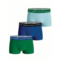 BJÖRN BORG Herren Trunks, 3er Pack - Unterhose, Shorts, Baumwolle, Logobund, einfarbig