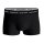 BJÖRN BORG Mens Trunks, 3-Pack - Underpants, Shorts, Cotton, Logo Waistband, solid color Black/dark blue/white L (Large)