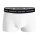 BJÖRN BORG Mens Trunks, 3-Pack - Underpants, Shorts, Cotton, Logo Waistband, solid color Black/dark blue/white L (Large)