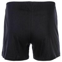 YOURBASICS Mens Jersey Boxer Shorts, 3-pack - Cotton, buttoned opening, pattern, multi-pack Black XL (X-Large)