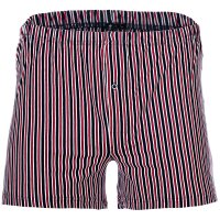 YOURBASICS Herren Jersey-Boxershorts, 3er Pack - Cotton, Eingriff mit Knopf, Muster, Multipack BlauMix L